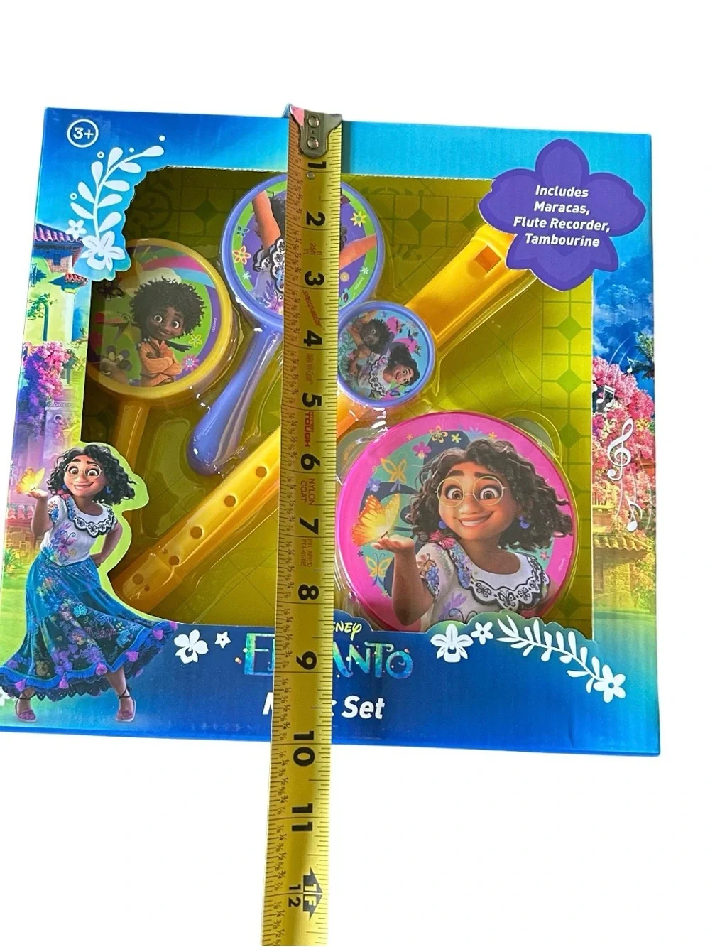 Disney Encanto Music Set Includes Maracas Flute Recorder Tambourine New In Box